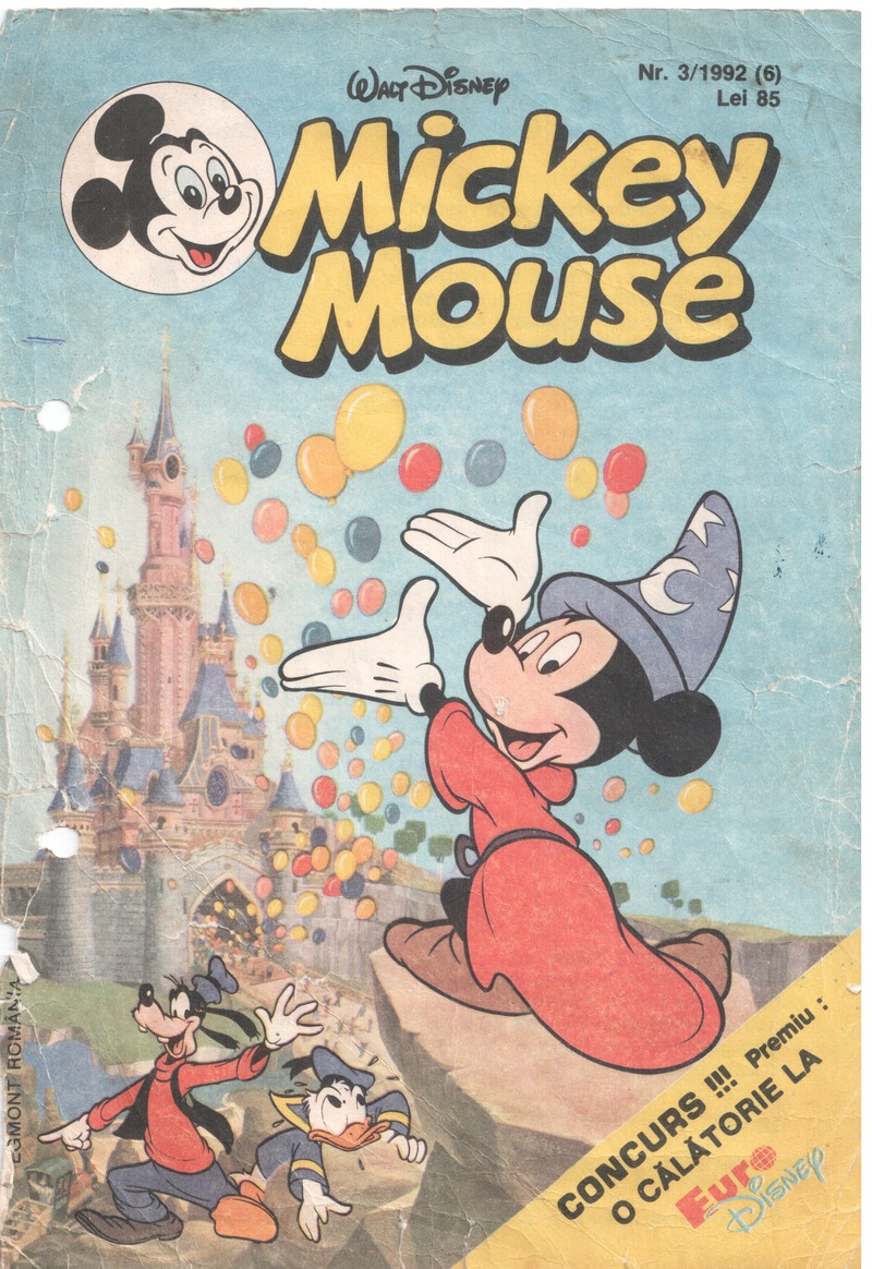 Mickey Mouse 03 / 1992 pagina 0