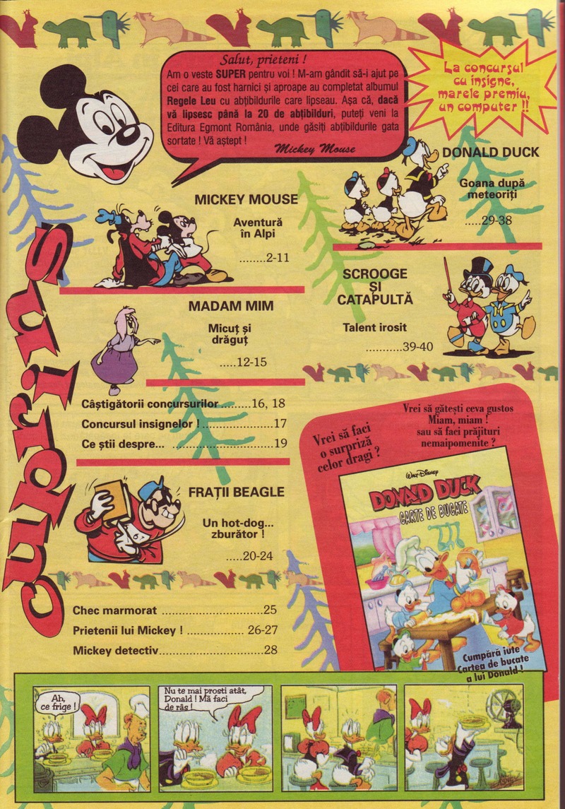 Mickey Mouse 01+02 / 1997 pagina 2